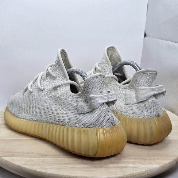 Size 8.5 - adidas Yeezy Boost 350 V2 Low Cream White / Triple White - Picture 7 of 9